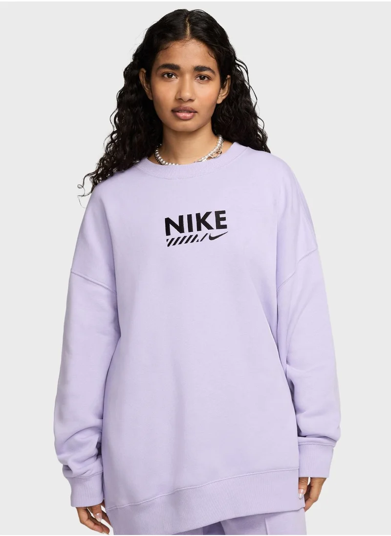 Nike Nsw Fleece Oversized Sweatshirts