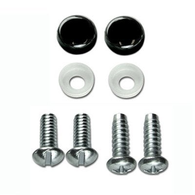 Dodge Challenger R/T Black Metal License Plate Frame - Image 4