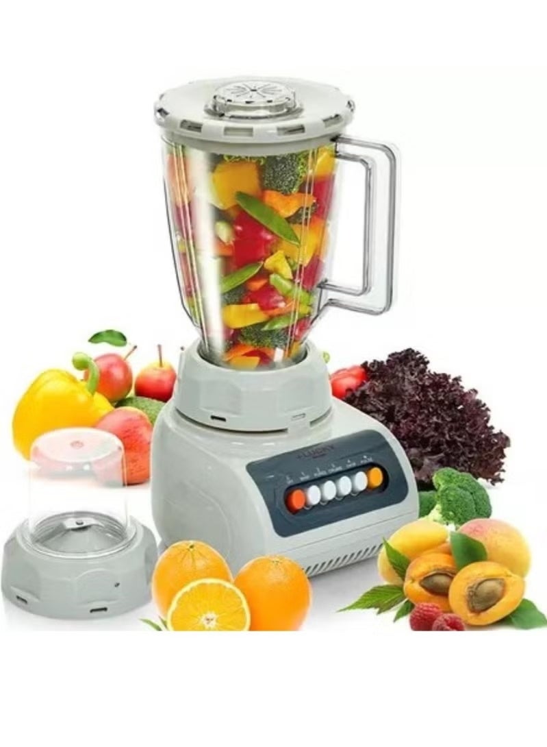 bunca YM-999 1.5L Electric Blender with Spice and Meat Grinder and 4 Speeds, 350W Power for Fruits and Vegetables - Image 4