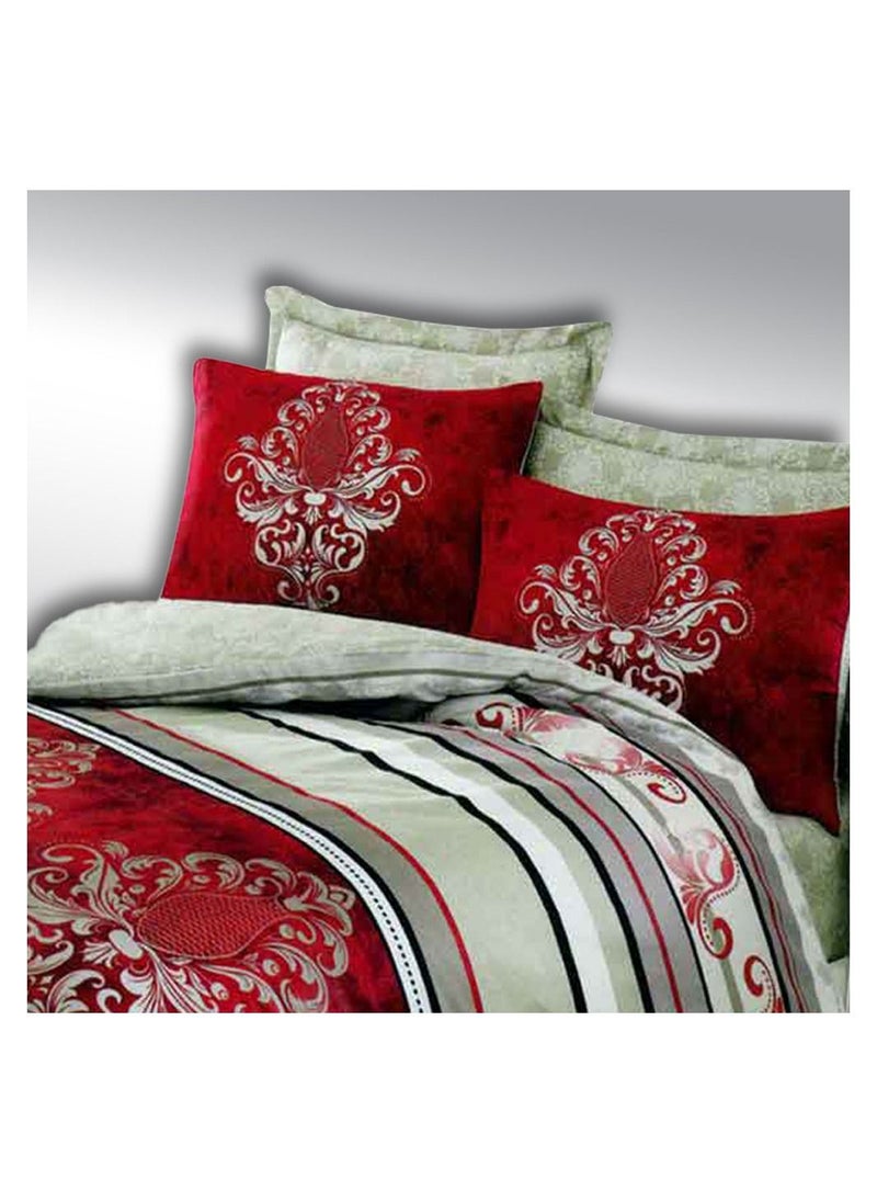Family Bed - Flat Bed sheet Set 100% Cotton 3 pieces size 180 x 250 cm Model 1008 from Family Bed - Image 1
