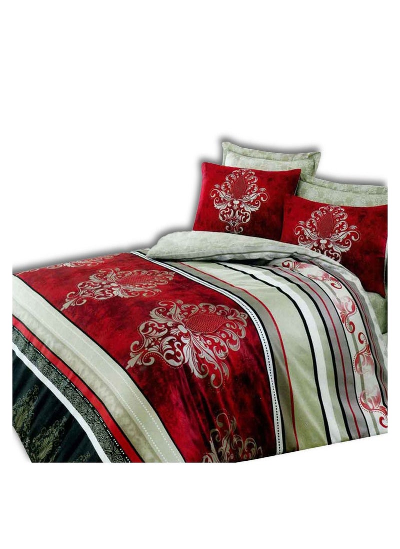 Family Bed - Flat Bed sheet Set 100% Cotton 3 pieces size 180 x 250 cm Model 1008 from Family Bed - Image 1