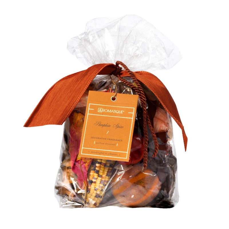 AROMATIQUE Aromatique Pumpkin Spice Potpourri Decorative Fragrance Standard Bag 8 Ounce 