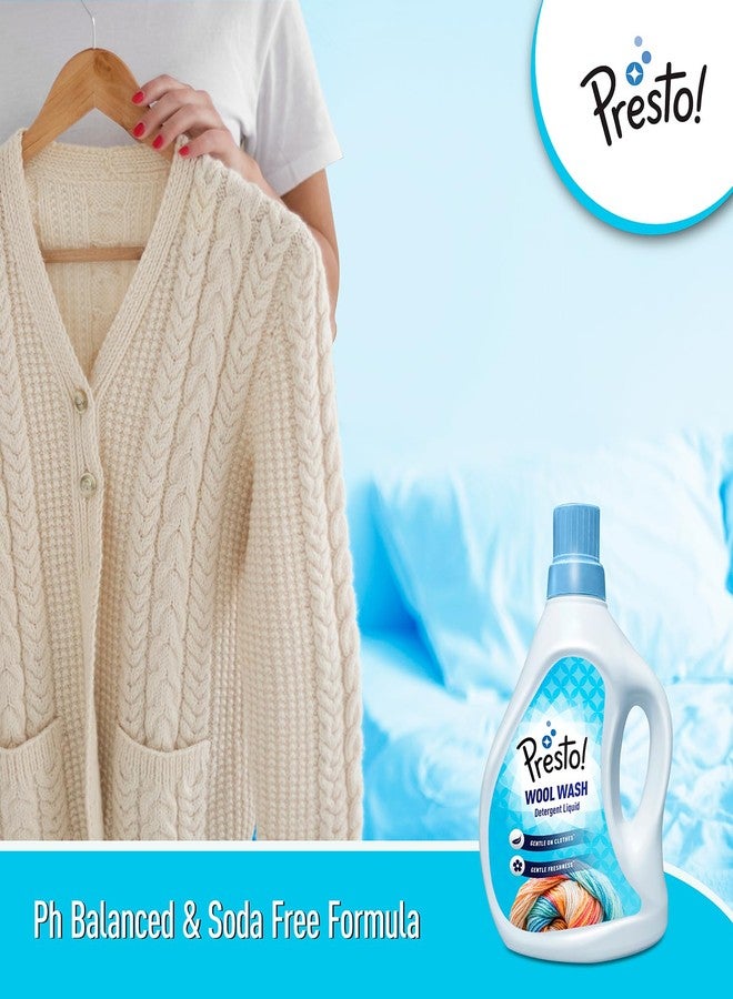 Presto! Amazon Brand - Presto! Wool Wash Detergent Liquid 1L | Unscented - Image 2