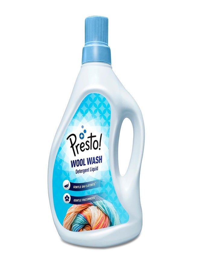 Presto! Amazon Brand - Presto! Wool Wash Detergent Liquid 1L | Unscented - Image 1