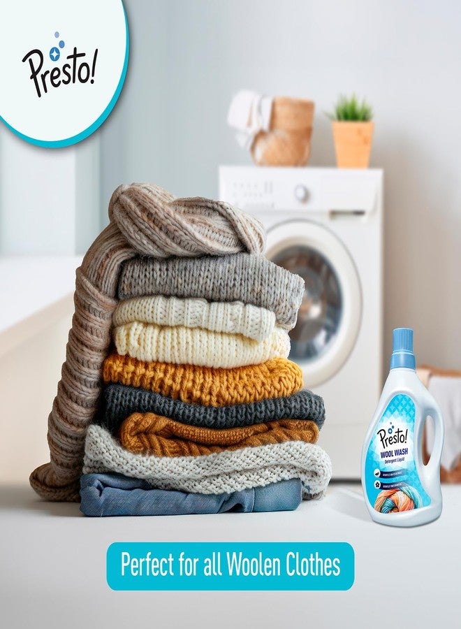 Presto! Amazon Brand - Presto! Wool Wash Detergent Liquid 1L | Unscented - Image 4