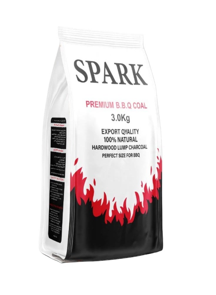 Generic Natural Spark Charcoal 3 kg 