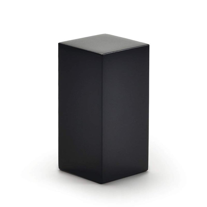 Oirlv Solid Wood Minimalism Style Jewelry Display Stand Showcase Jewelry Organizer Black Square Holder (SM05301) - Image 1