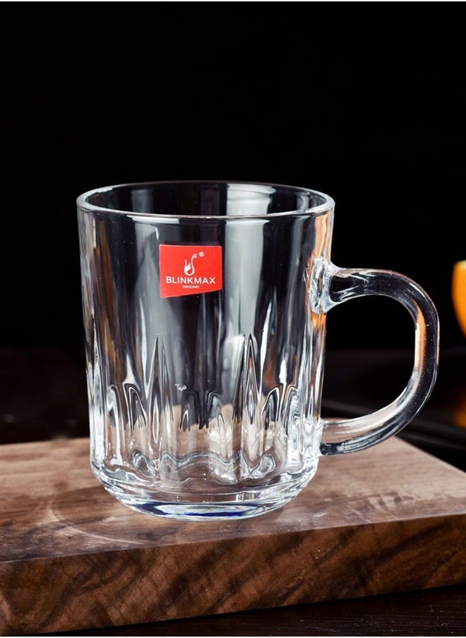 Blinkmax - 6-Piece Tea Cup Set Clear 160ml - Image 1