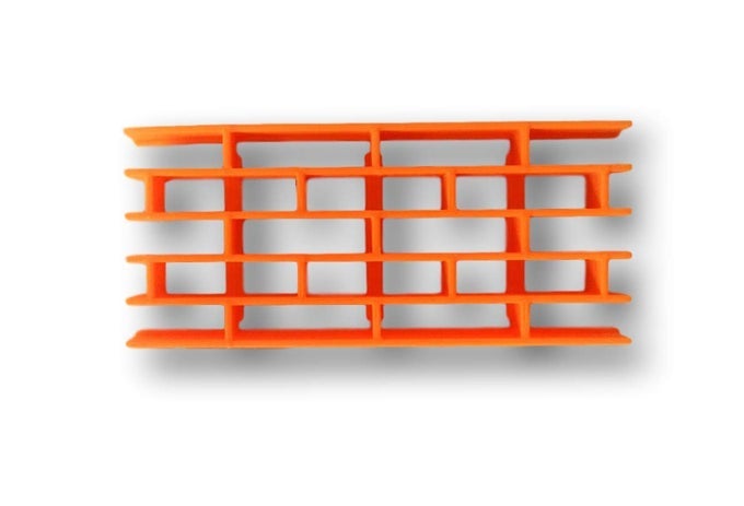 BRICK PATTERN EMBOSSER STAMP COOKIE CUTTER