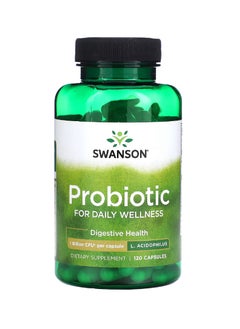 SWANSON Probiotic For Daily Wellness Dietary Supplement 120 Capsules 