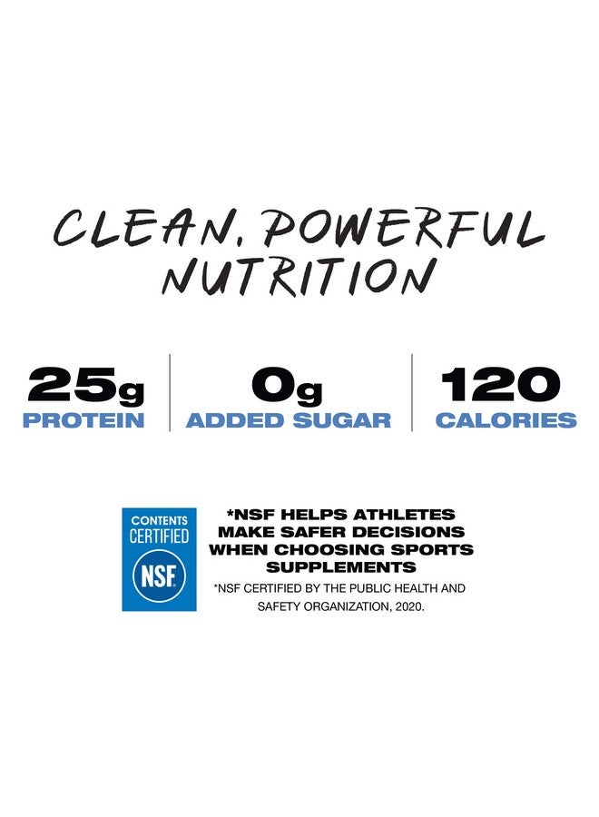 ريدي مسحوق البروتين، 25 جرامًا من بروتين مصل اللبن، 0 جرامًا من السكر، 6 مكونات بسيطة، فانيليا، كيس 1 رطل - Image 4