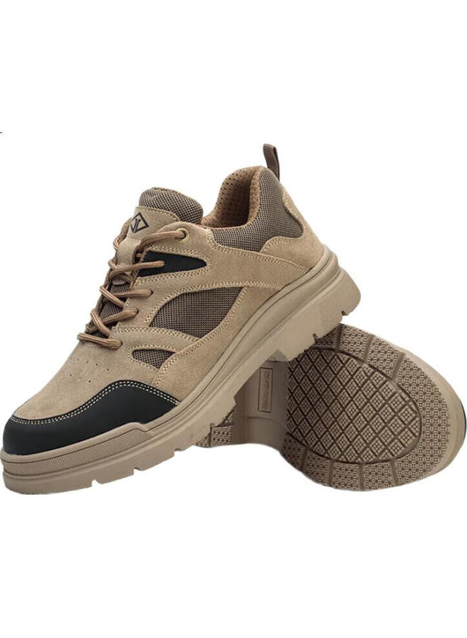 Dinggu أحذية السلامة دينغو للرجال، تصميم جديد، لجميع المواسم، مقاومة للروائح، مضادة للكسر، مضادة للثقب، كعب فولاذي، سلامة مواقع البناء، 1115Mhbu38 - Image 3