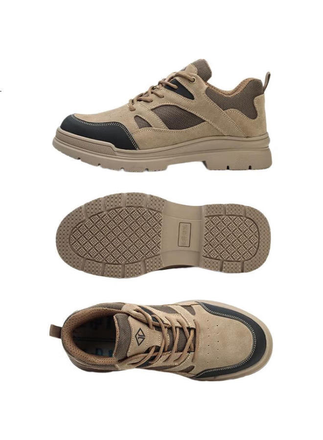 Dinggu أحذية السلامة دينغو للرجال، تصميم جديد، لجميع المواسم، مقاومة للروائح، مضادة للكسر، مضادة للثقب، كعب فولاذي، سلامة مواقع البناء، 1115Mhbu38 - Image 2