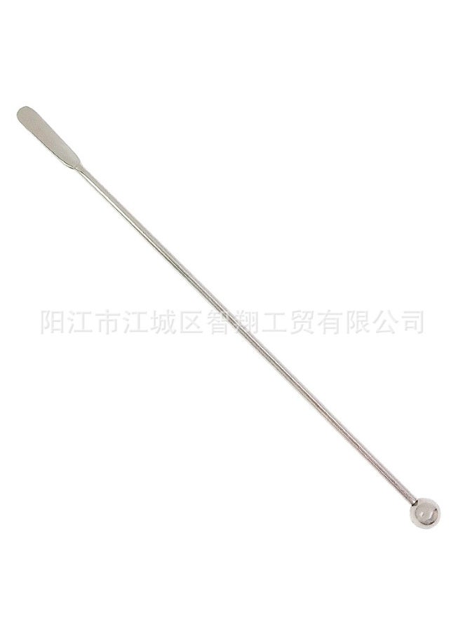 NIBEMINENT - Stainless Steel Cocktail Stirrer for Bars Squash silver - Image 1