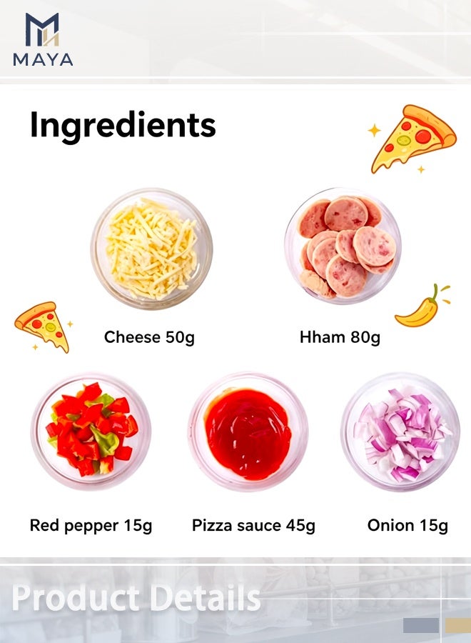 Maya 10 Inch Pizza-Pan Bakeware Carbon Steel Pizza-Plate Round Deep-Dish Pizza Pan Tray Mold Mould Baking Tools - Image 3