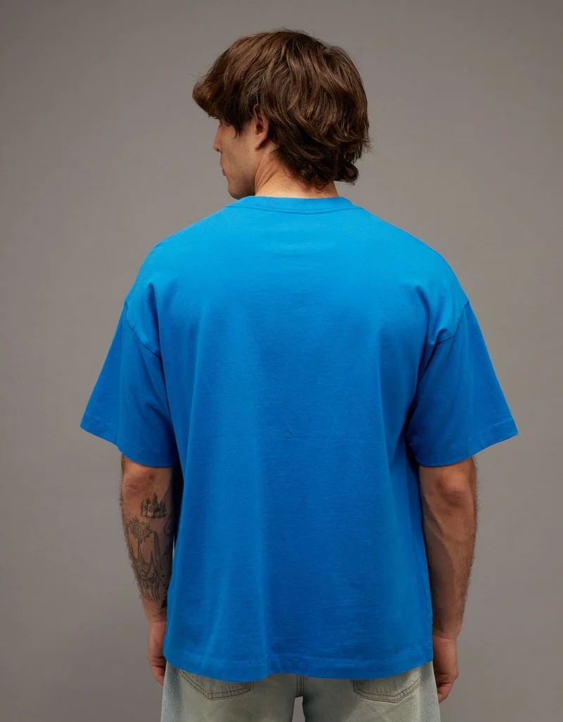 American Eagle  AE Oversized Crewneck T-Shirt for Women | Best Price UAE