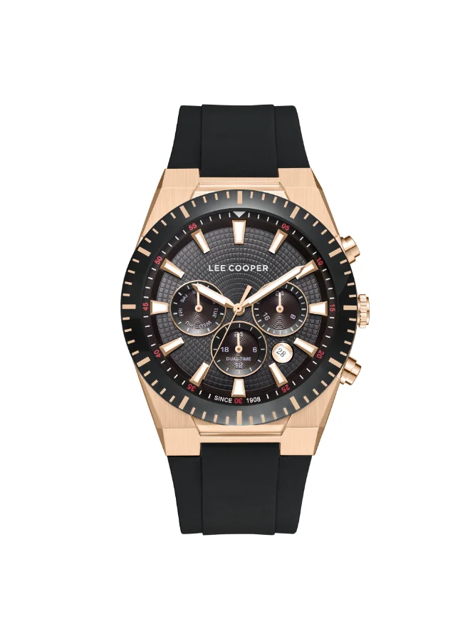 Lee Cooper Men's Silicone Multi Function Watch LC08088.451 - 42 mm