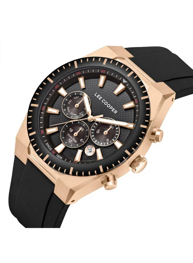 Lee Cooper Men's Silicone Multi Function Watch LC08088.451 - 42 mm