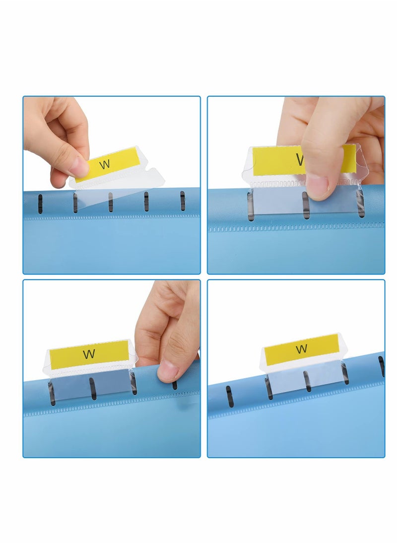 Generic - A4 Suspension Files, KASTWAVE Polypropylene Filing Cabinet Suspension Files with Tabs and Card Inserts for School Home Work Office Organization (12PCS Blue) - Image 1
