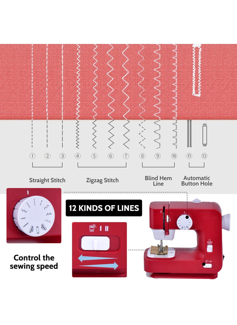 Joshberg - Mini Sewing Machine Compact for Beginner - Image 1