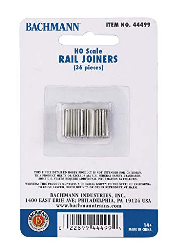 Bachmann Trains RAIL JOINERS (36/card) - HO Scale - Image 2