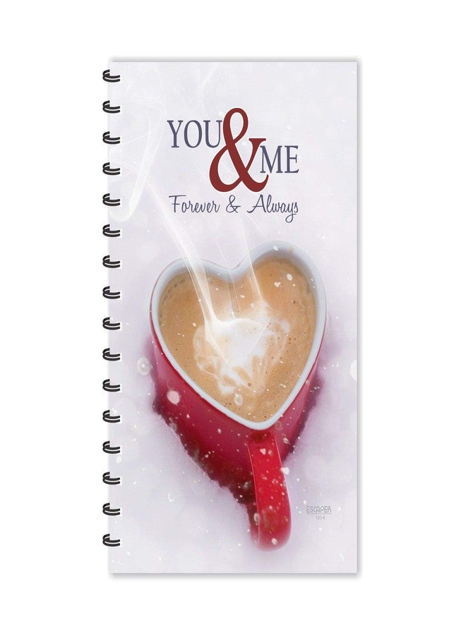 ESCAPER You & Me Forever & Always Dairy, Ruled - A5 Size - 8.5 x 5.5 inches Designer Diary, Diary Notepad, Diary for Office, Diary for Gift, diary small size, Diary a5 - Image 1