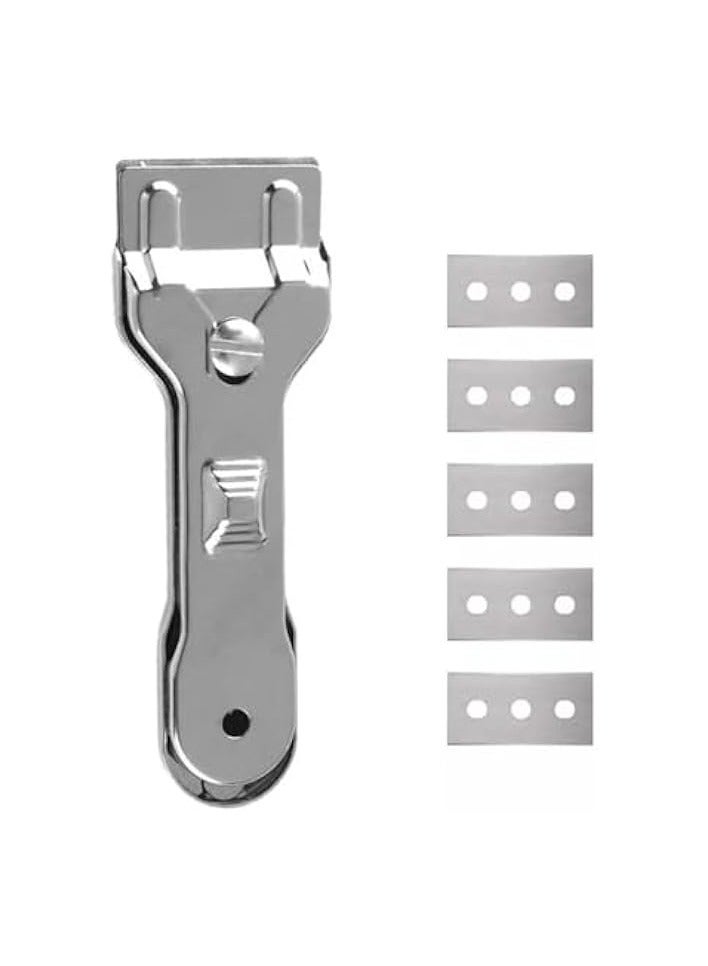 erorex Scraper cleaning knife, range hood, stainless steel scraper, kitchen small shovel, beautiful seam scraper, glue scraper, special cleaning tool - Image 1