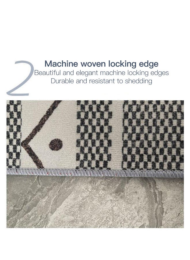 Sharpdo Modern Style Area Rug Non-Slip Super Soft Touch Living Room Bedroom Kitchen Decoration Of Carpet Floor Rug Rectangular 200x300cm  - Image 3