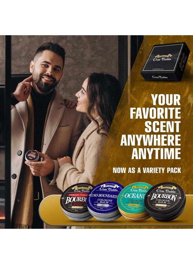 هاندي هاوند مجموعة عينات كولونيا Occo Bobbo Solid للرجال - مجموعة هدايا كولونيا للرجال - كولونيا بحجم السفر للرجال (4) عبوات سعة 0.5 أونصة - Image 3