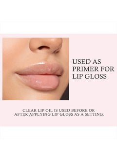 Hydrating Lip Glow Oil, Moisturizing Lip Oil Glossy Transparent Plumping Lip Gloss, Tinted Lip Oil for Lip Care and Dry Lips-Clear - pzsku/ZBE866E2248730E91E4F7Z/45/_/1741163220/bef7ee5c-998d-4f02-a6d7-99115008c89b