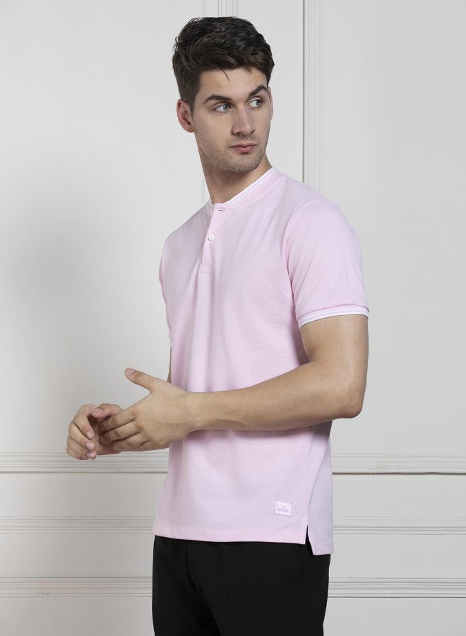 Dennis Lingo Regular Fit Pink Cotton T-Shirt – Trendy and Comfortable - Image 5