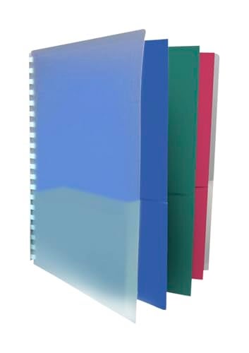 School Smart 8-Pocket Project Organizer, Polypropylene, Multicolor, 1 Count (Pack of 1) - Image 1
