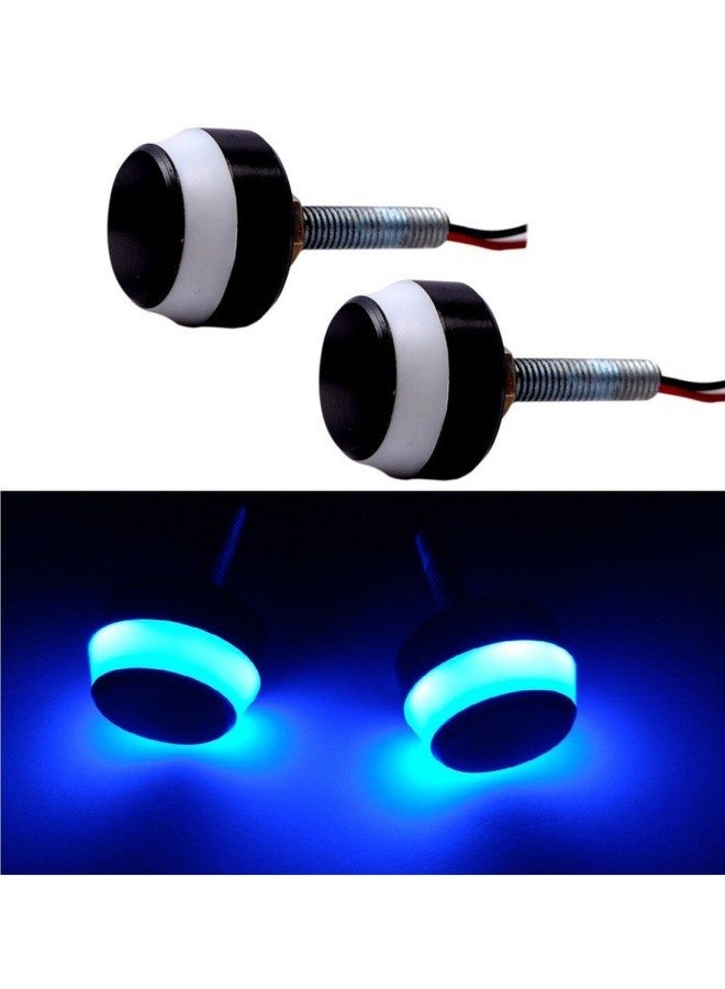 Spedy Bike Handle Bar LED Turn Signal Indicators Blue Color Light Set of 2 Hero Xtreme Sports - Image 2