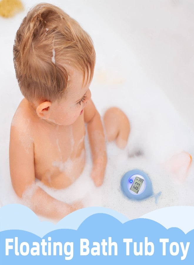 IOG Baby Bath Tub Thermometer for Infant, Bathtub Water Temperature Room Thermometer, Safety Floating Bathing Toy, Newborn Essentials, Gifts for Moms Infant - New Upgraded Waterproof - Image 5