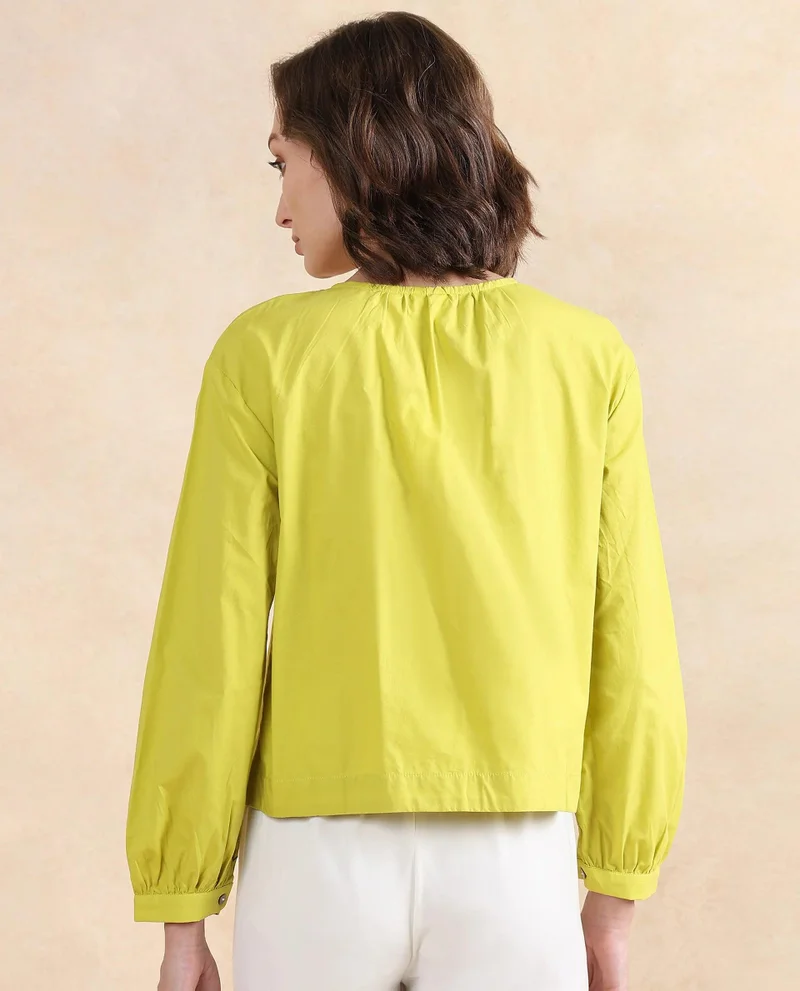 Rareism Women's Classic Button-Down Top