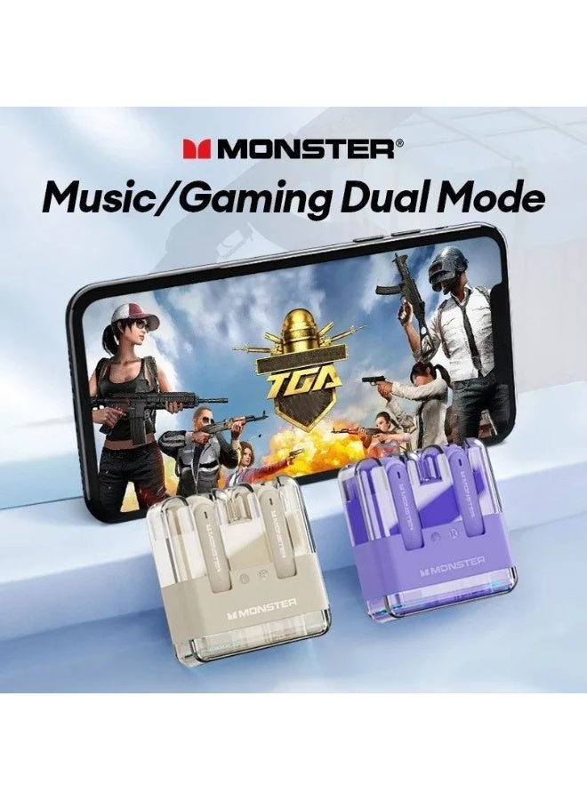 Monster XKT12 Bluetooth 5.3 Gaming Earbuds - Image 2