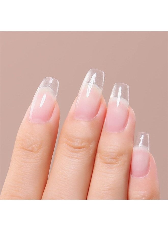AIMEILI Clear Building Nail Gel Builder Base for Nail Repair Nails Extension Nail Strengthen, No Need Slip Solution Quick Extension Gel  - Image 2