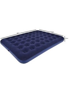 FULL JOY Flocked Air Bed with flowy suede top, comfortable, soft and water repellent 203 x 152 x 22 cm  - Image 5