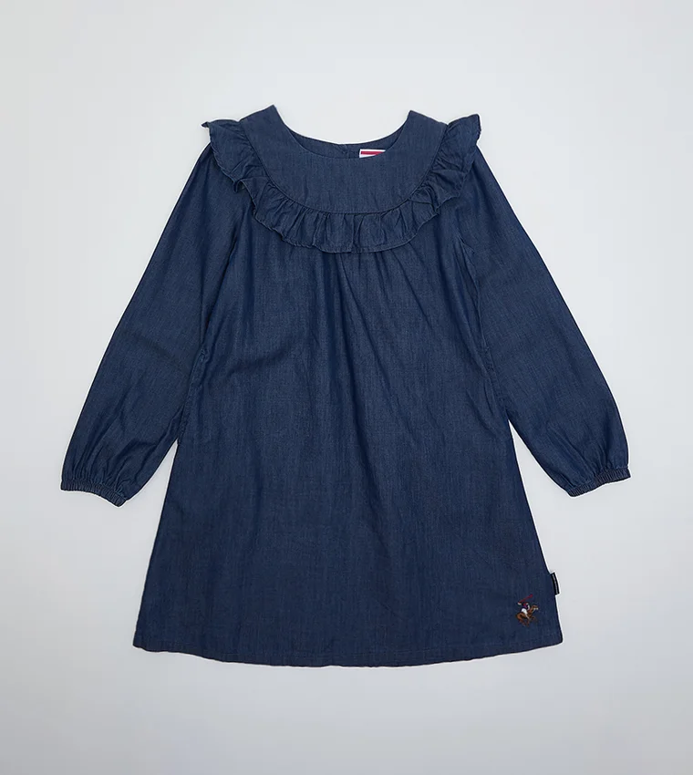 BEVERLY HILLS POLO CLUB Beverly Hills Polo Club Kids Knit Dress
