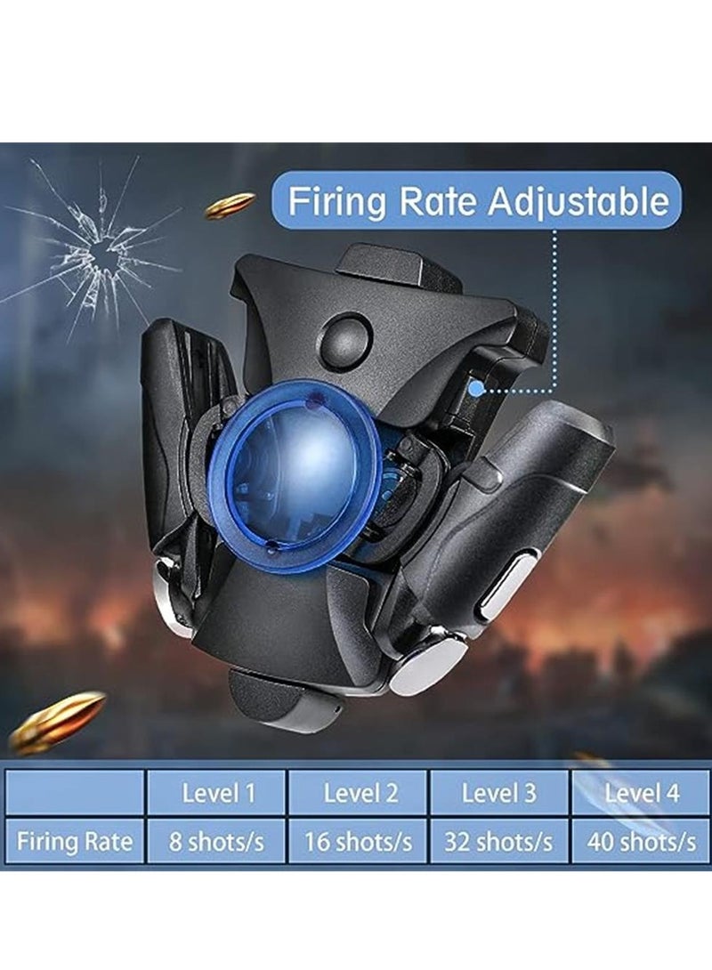 Beauenty Mobile Controller, 16 Shots per Second Auto High Frequency Click Mobile Gaming Controllers for PUBG/Fortnite/Rules of Survival Gaming Grip and Gaming Joysticks for Android iOS Phone - Image 2