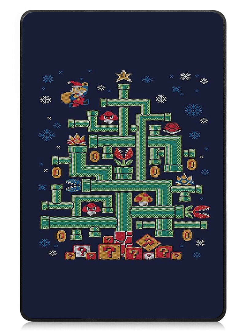 Theodor Protective Flip Case For Samsung Galaxy Tab A9 With Trifold Stand Auto Wake Sleep Shockproof Cover Mario 1 - Image 1