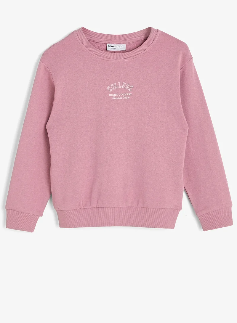 NAME IT Kids Long Sleeve Regular Fit Sweatshirt