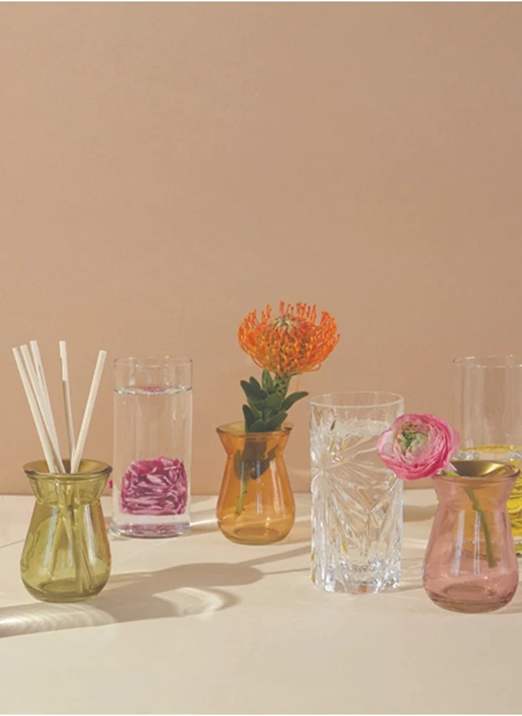 بادي واكس Flora Bulb 4fl oz Pink Glass Diffuser Willow
