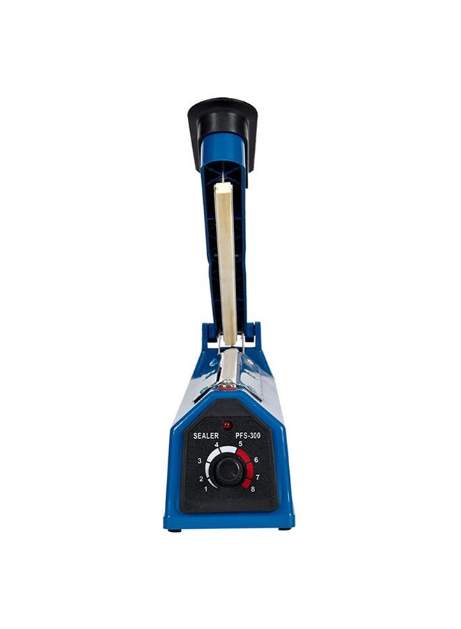 Electric Manual Hand Impulse Heat Sealer Sealing Packaging Machine For Plastic Packet Pouch Bag Polybag Packing Kitchen Seal Package Poly (13" /32CM),400W,  Blue, Model: 1390  - Image 4