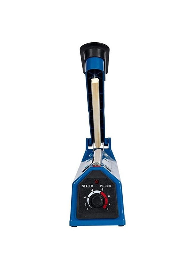 Generic - Electric Manual Hand Impulse Heat Sealer Sealing Packaging Machine For Plastic Packet Pouch Bag Polybag Packing Kitchen Seal Package Poly (13" /32CM),400W,  Blue, Model: 1390 - Image 1