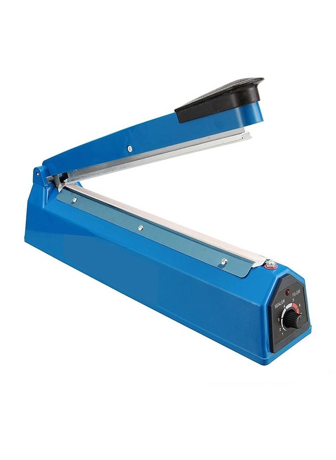 Generic - Electric Manual Hand Impulse Heat Sealer Sealing Packaging Machine For Plastic Packet Pouch Bag Polybag Packing Kitchen Seal Package Poly (13" /32CM),400W,  Blue, Model: 1390 - Image 1