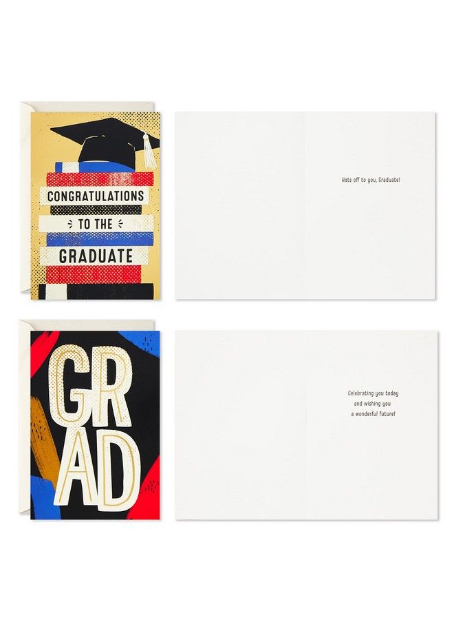 Hallmark تشكيلة بطاقات التخرج تهانينا (16 بطاقة وظروف 4 تصاميم) - Image 5