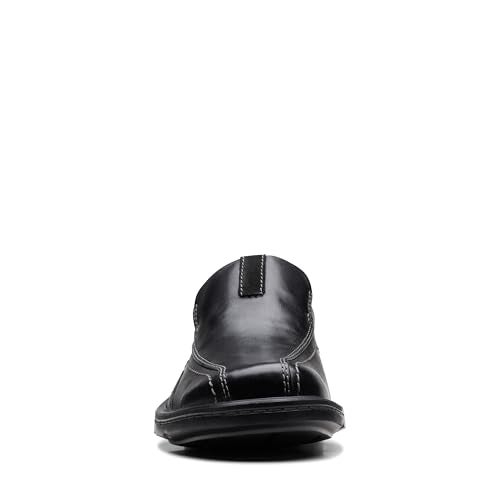 clarks حذاء كلارك للرجال جيسلر ستيب لوفر، جلد أسود، 7 W US - Image 4