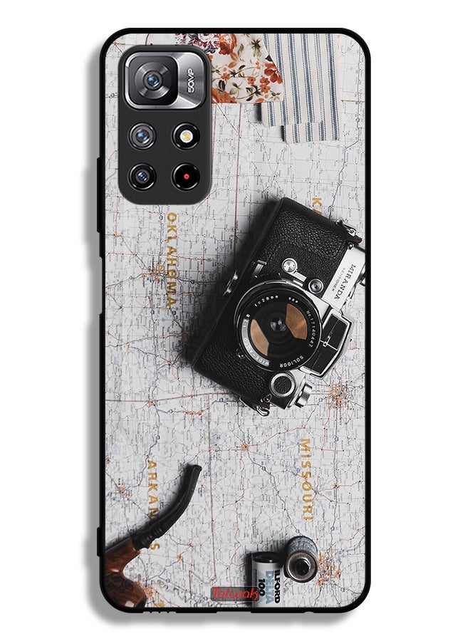 Tolwak Xiaomi Redmi Note 11S Protective Case Cover Vintage Camera - Image 2