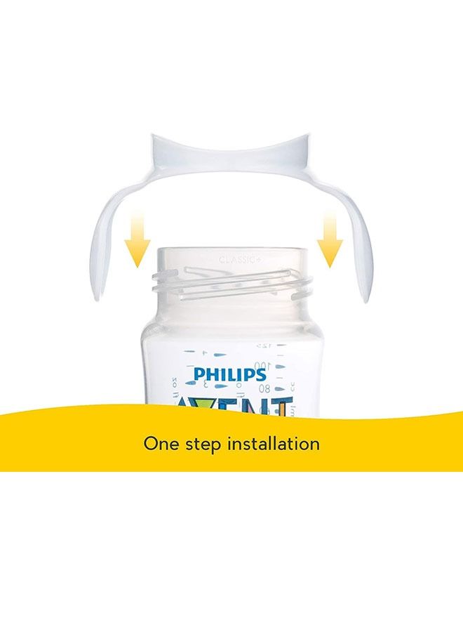 LINJIE 4 Piece Baby Bottle Handles For Philips Avent Natural Baby Bottles, Compatible Avent Bottle Holder - Image 4
